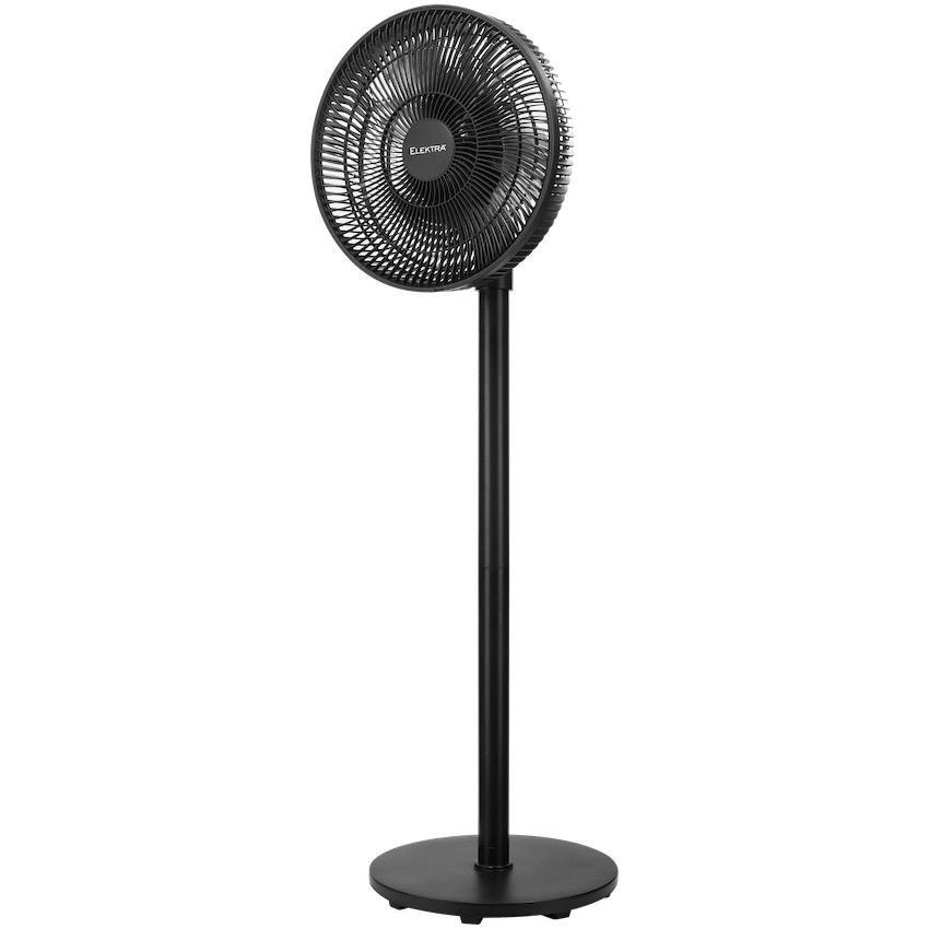 Elektra 30cm Stand Fan - Black - image 2