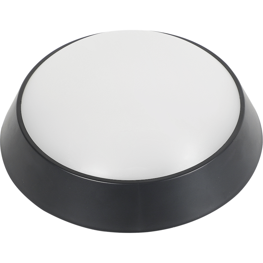 Ellies Spectra Series - AC 15W  Round LED Bulkhead with 3CCT -BK - image 2