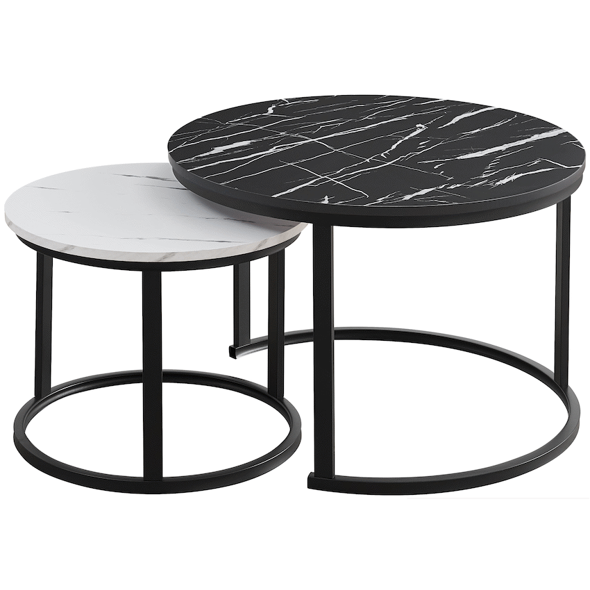 Indus Nesting Coffee Table Ying Yang - image 2