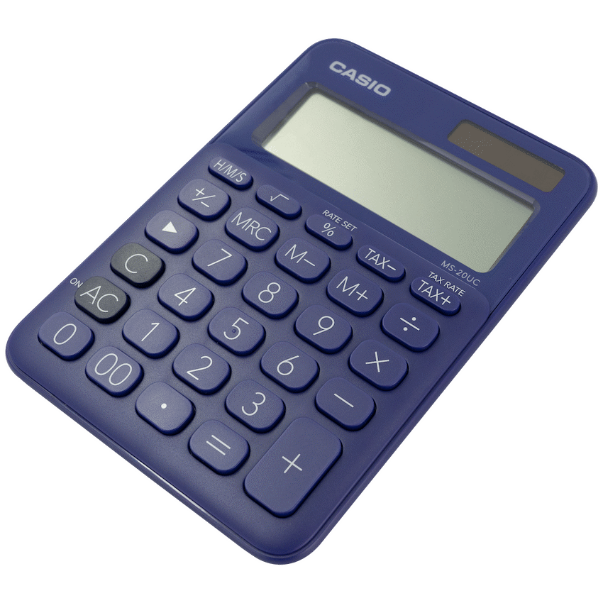 Casio MS-20UC - Desktop Calculator 12-Digit - Purple - image 2