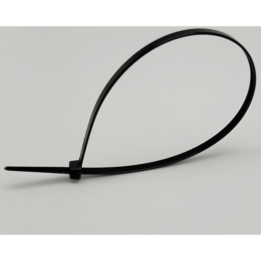 Ellies Cable Tie 4.8mm X 300mm -  100 PACK SIZE - BK - image 2