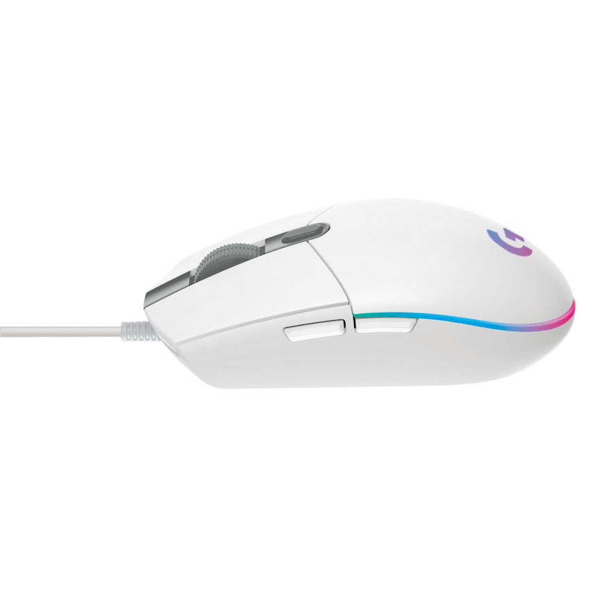 Logitech(R) G102 Lightsync Gaming Mouse - White - image 2