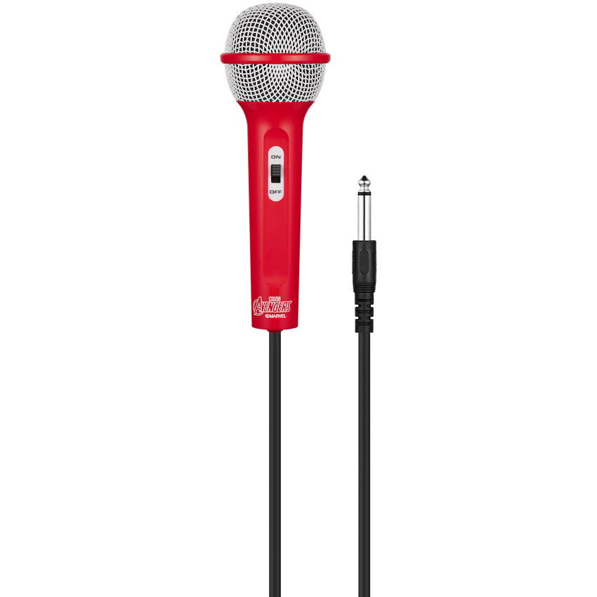 Marvel Avengers Galaxy LED Stars Karaoke Machine with Microphone - image 2