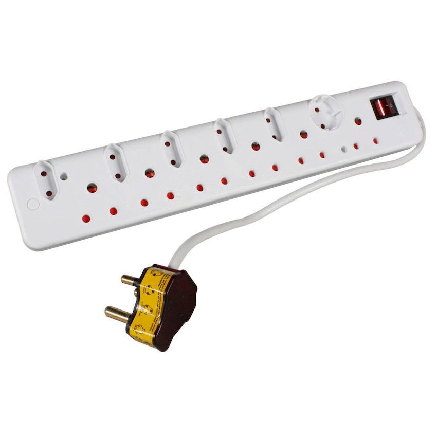 Ellies 12-Way High-Surge Multiplug 0.5m - image 2