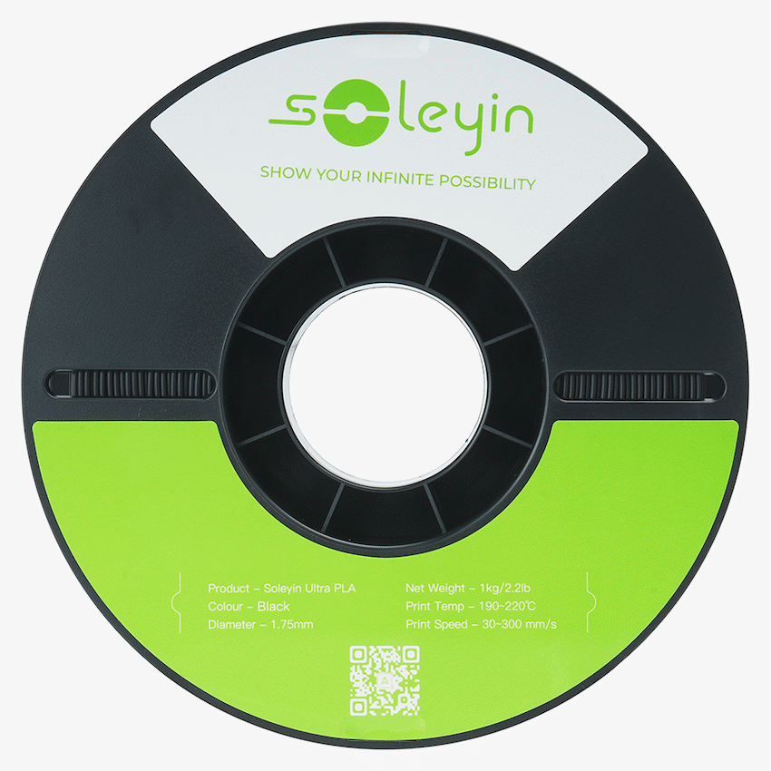 Soleyin Ultra PLA - Matte Black - image 2