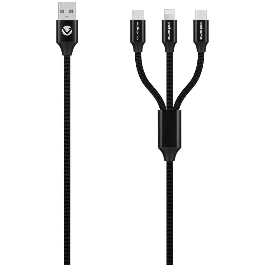 Volkano On the Go 3-in-1 Braided Cable - image 2