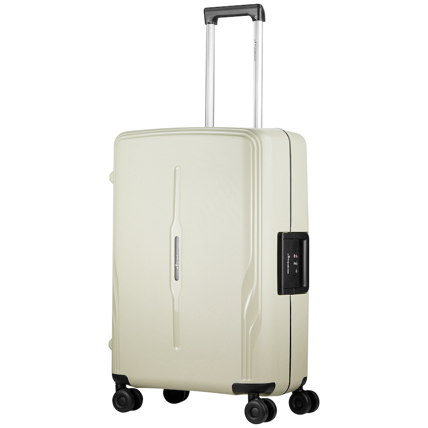 Travelwize Clipper PP 65cm 4-Wheel Spinner Luggage Beige - image 2