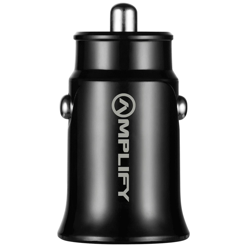 Amplify Voltix Series 12W Dual USB and USB-C Car Charger - image 2