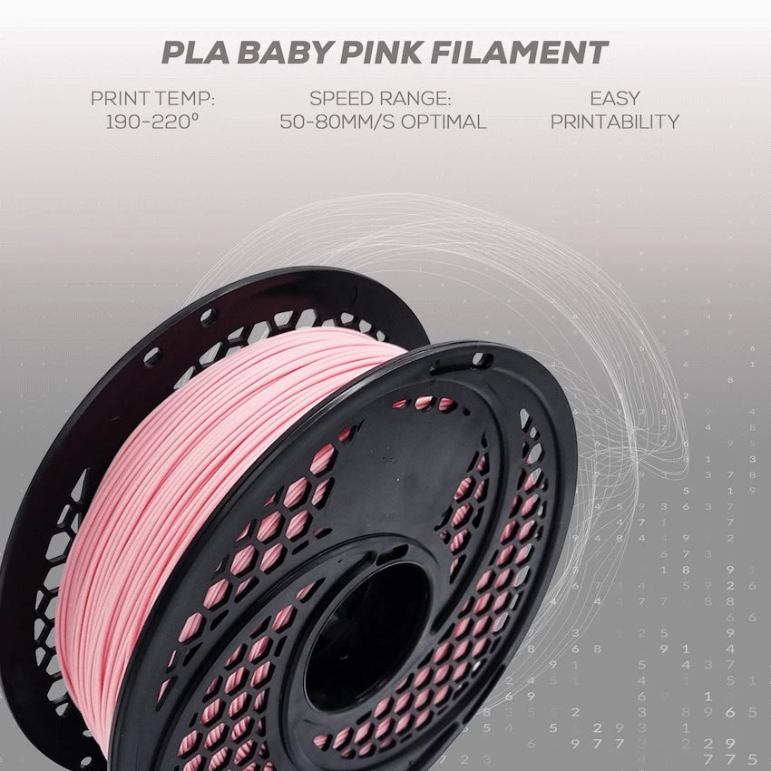 PLA Baby Pink Filament 1kg, 1.75mm - image 2