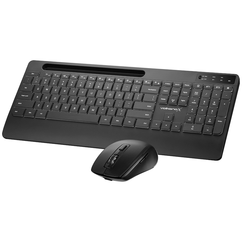 VolkanoX Gem Bluetooth Wireless Keyboard and Mouse - Black - image 2