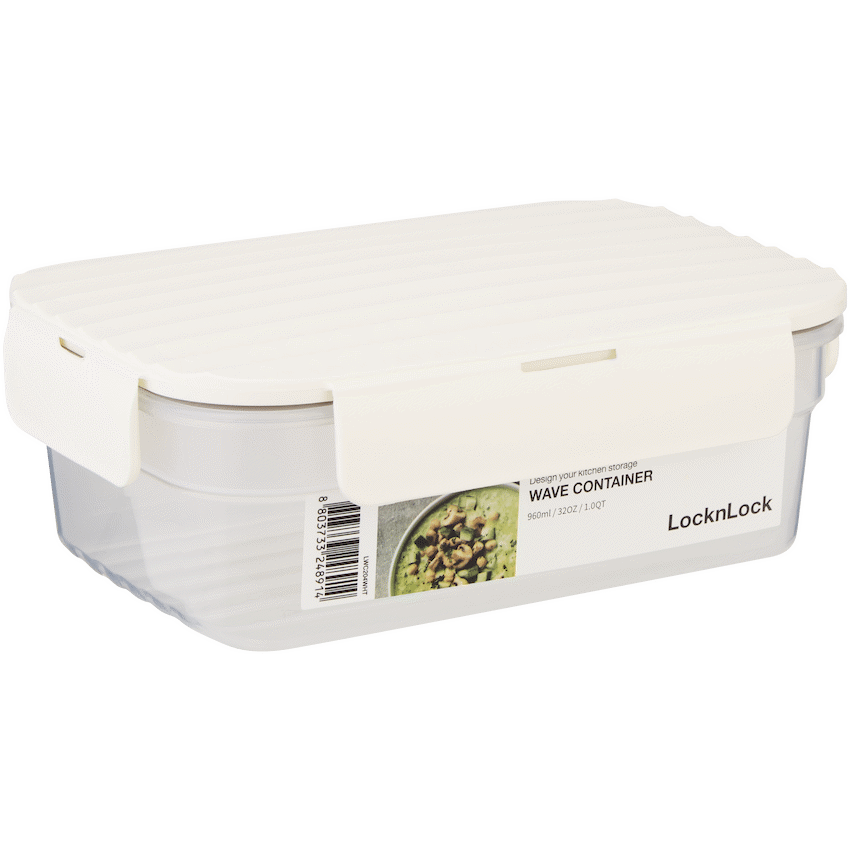 LocknLock Wave container 960ml white - image 2