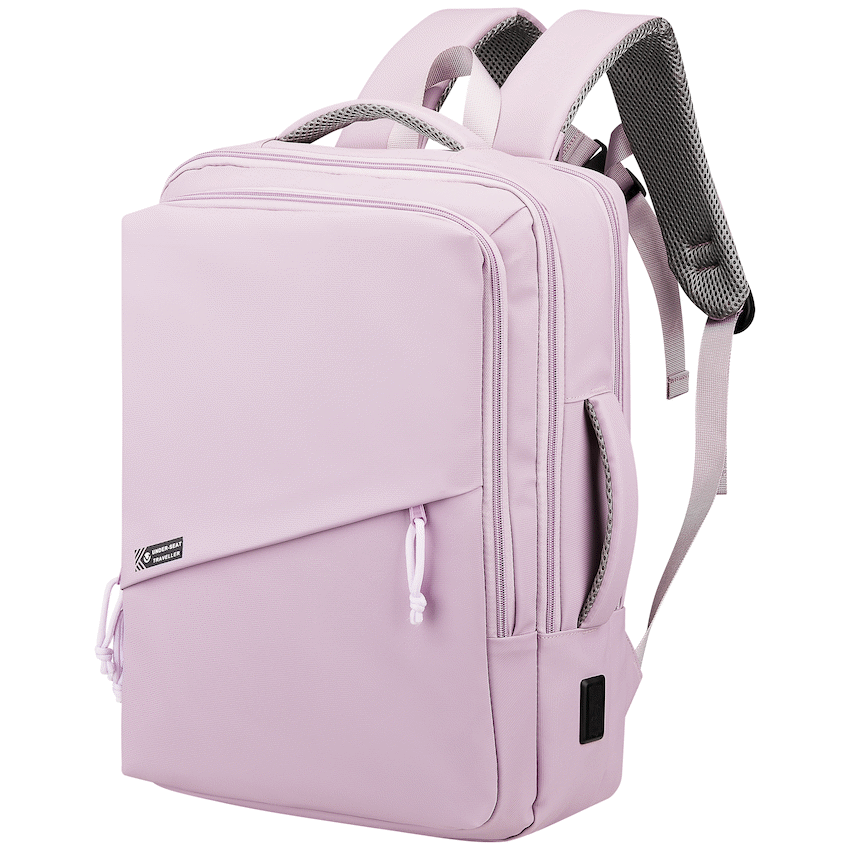 Volkano Under-Seat Traveller Backpack Pastel Pink - image 2