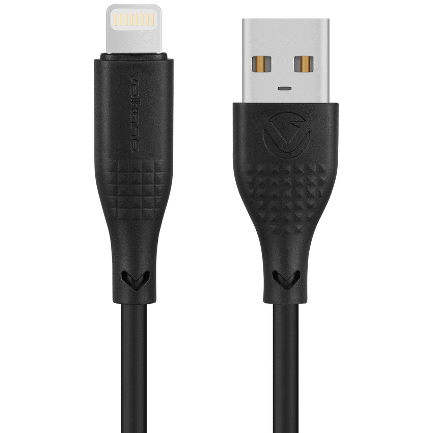Volkano Nova Series USB A to Lightning charging cable 10W TPE-Black - image 2