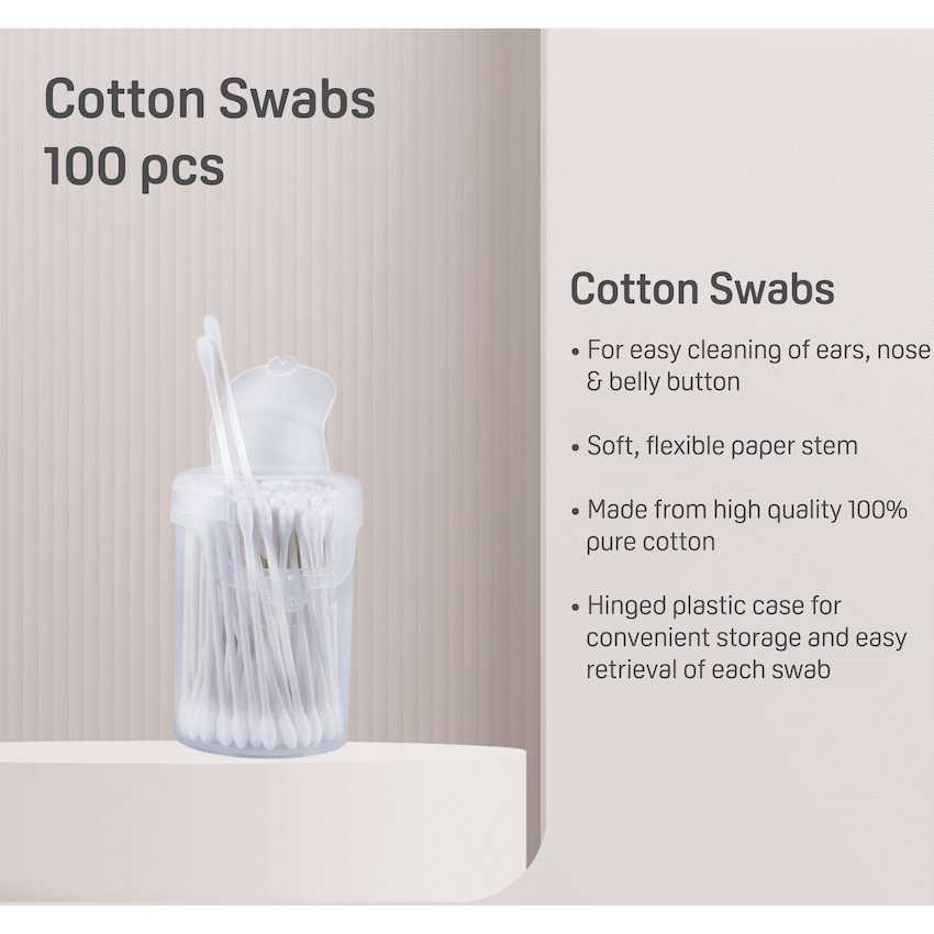 Pigeon Cotton Buds - Boxed (100 Pcs) - image 2