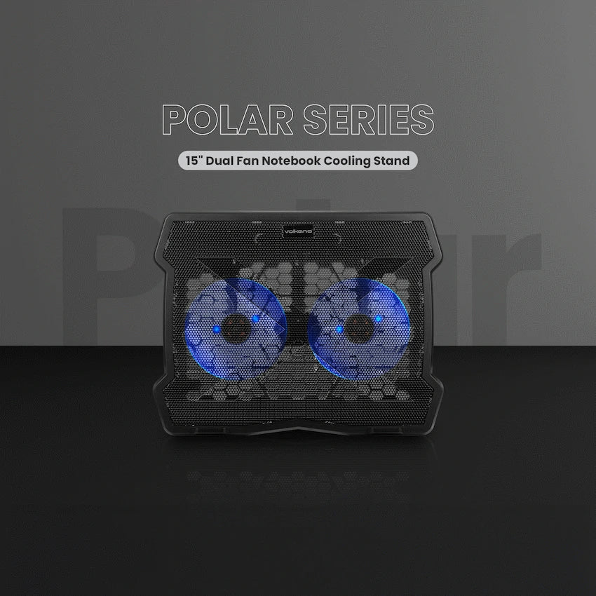 Volkano Polar Series 15" Dual Fan Notebook Cooling Stand - image 2