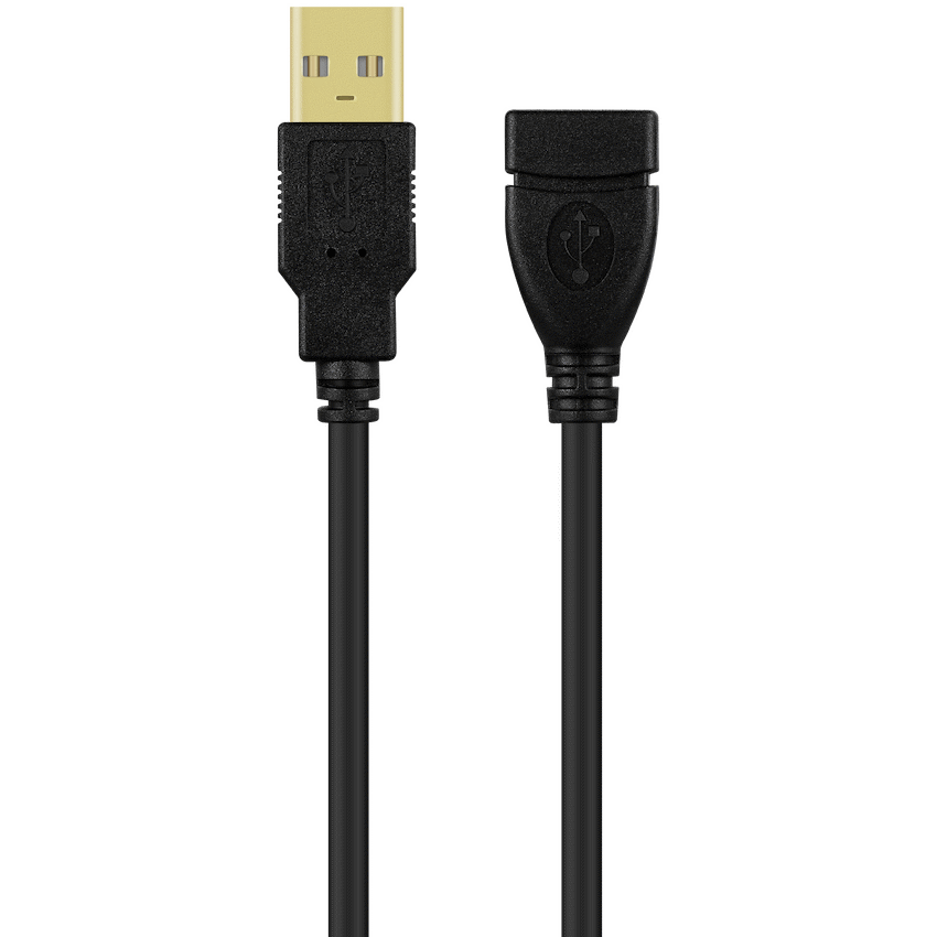 Volkano Extend Series USB Extension Cable - 2m - Black - image 2