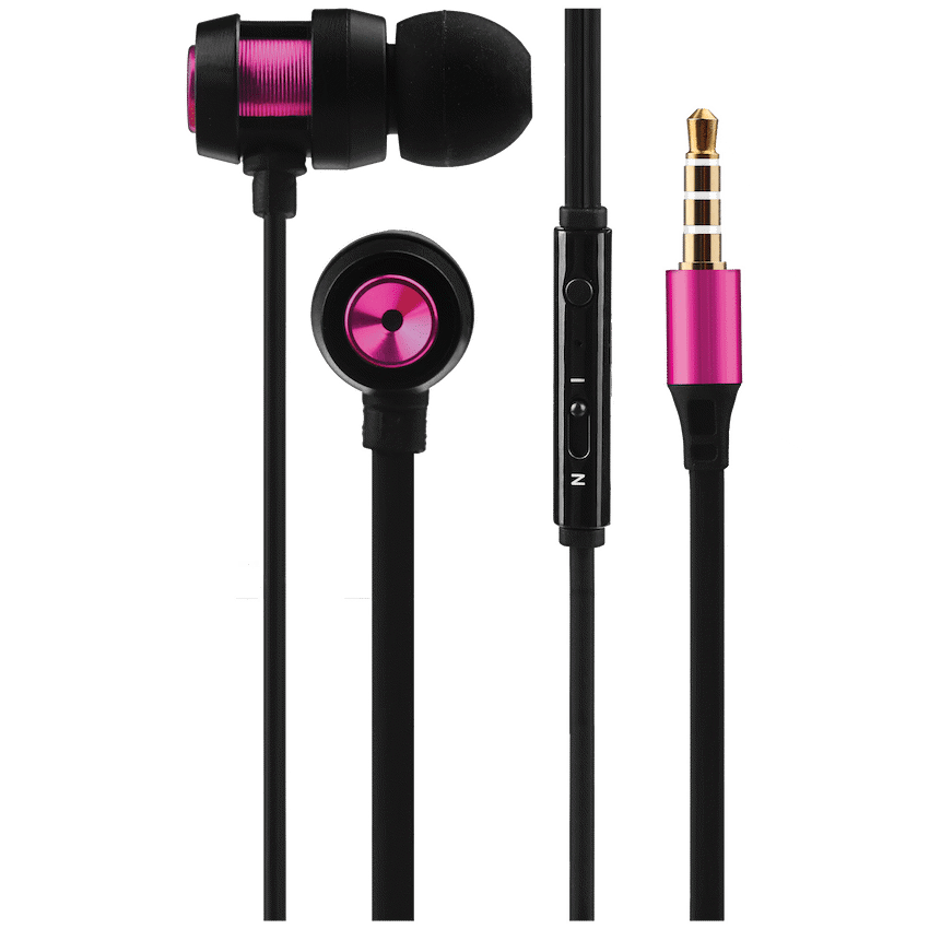 Volkano Alloy series metal earphone - Purple - image 2