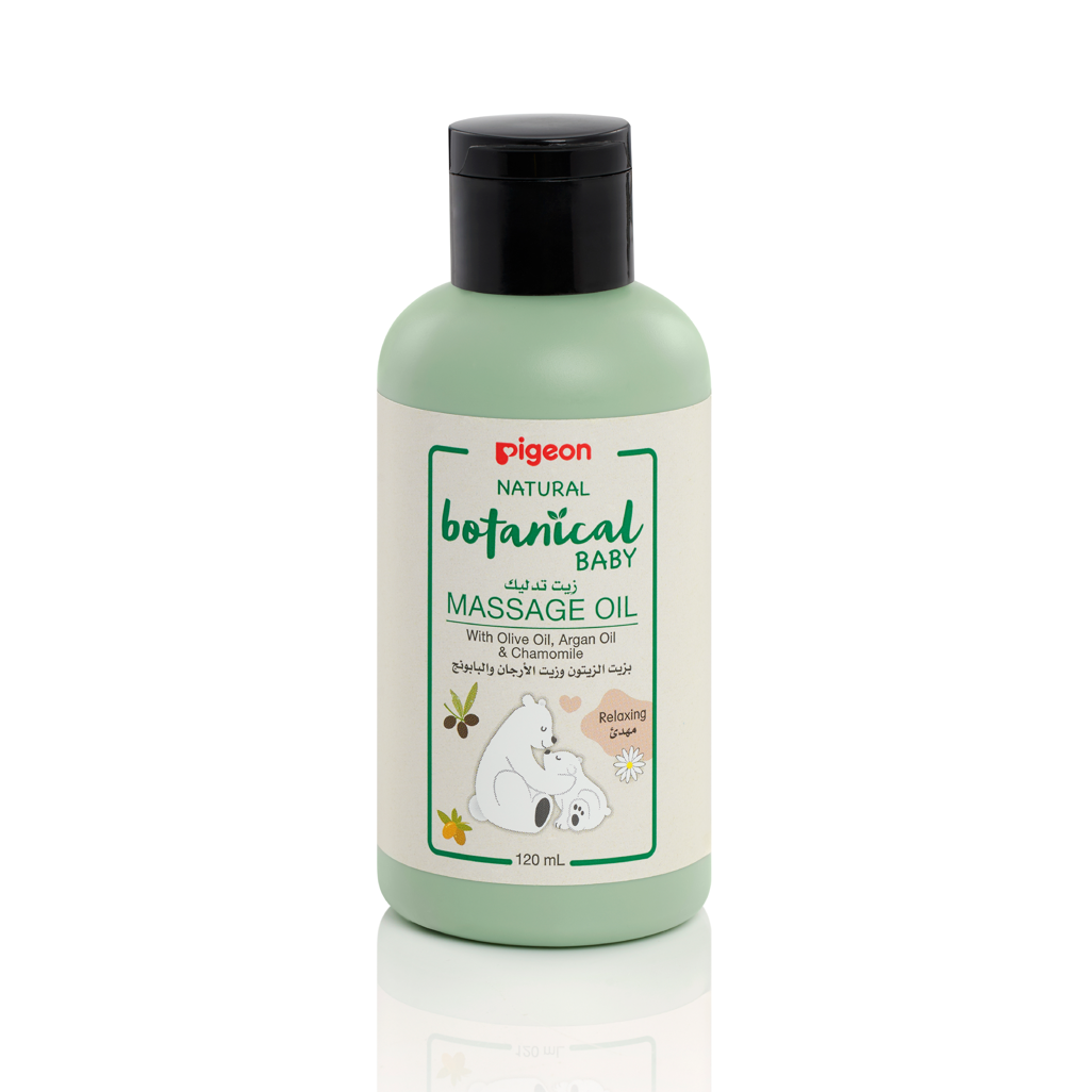 Pigeon - MASSAGE OIL 120ML NATURAL BOTANICAL