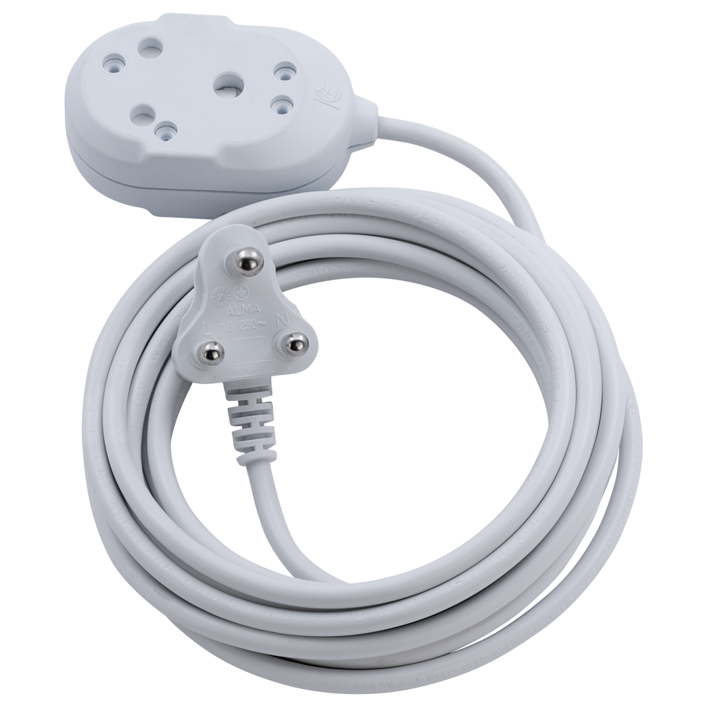 Ellies Back-to-Back Heavy-Duty Extension Lead - 5m