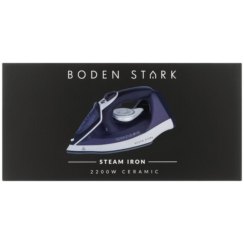 Boden Stark Ceramic Steam Iron - Purple - image 2
