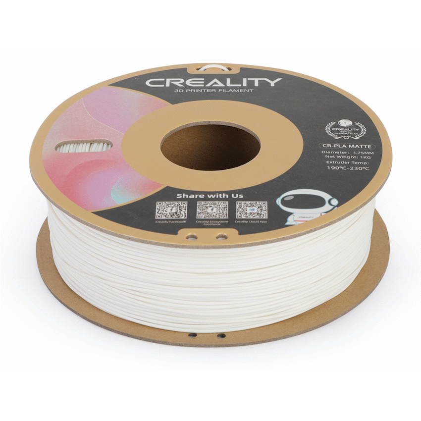 Creality 1.75mm Creality CR-PLA Ivory White (1kg) - image 2