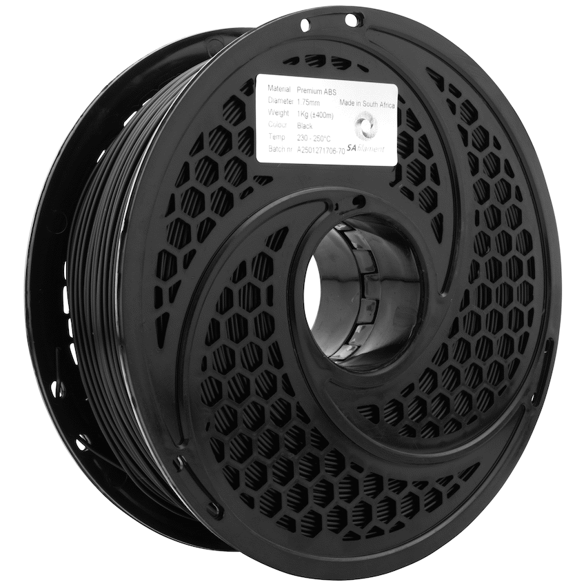 SA Filament ABS Premium Filament 1kg - Black - image 2