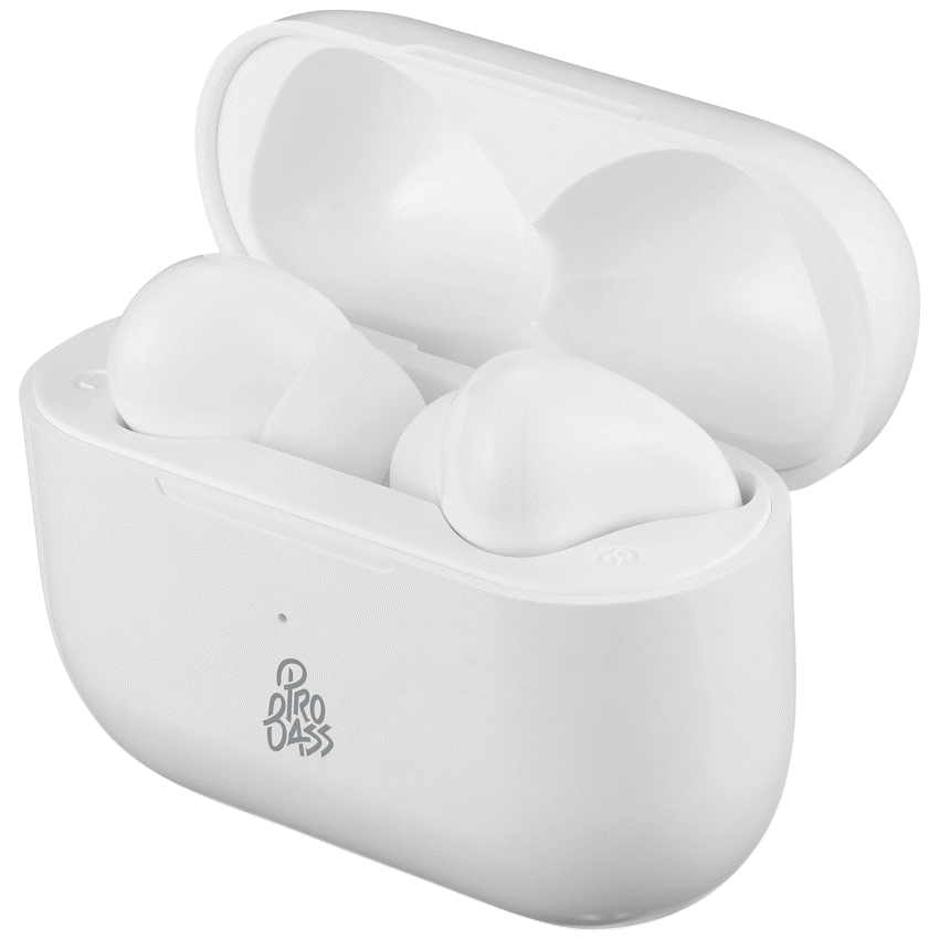 Pro Bass Pulse Buds True Wireless Earphones with Charging Case - White - image 2