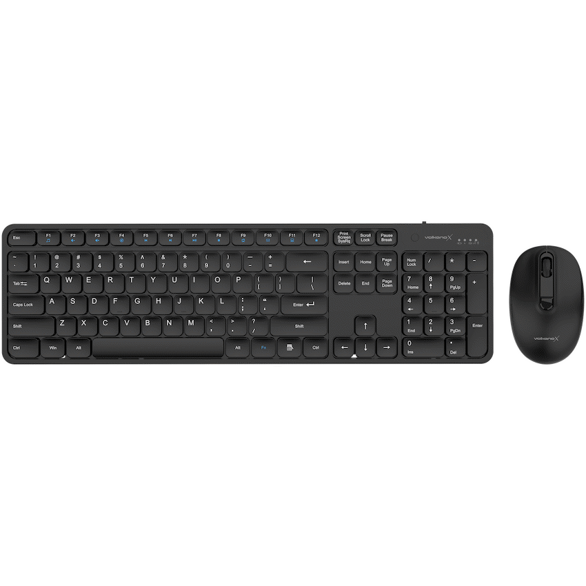 VolkanoX Garnet Bluetooth Wireless Keyboard and Mouse Combo - Black - image 2
