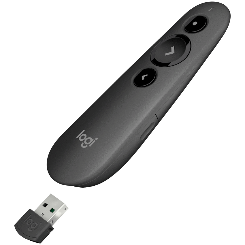 Logitech(R) R500s Laser Wireless Presentation Remote - Graphite - image 2