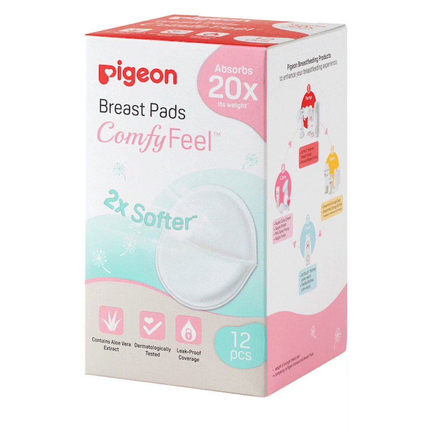 Pigeon Breast Pads Comfy Feel 12 Pc Pack - image 2