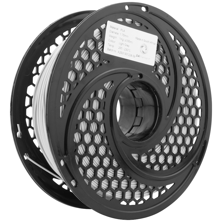 SA Filament ABS Premium Filament 1kg - Light Grey - image 2