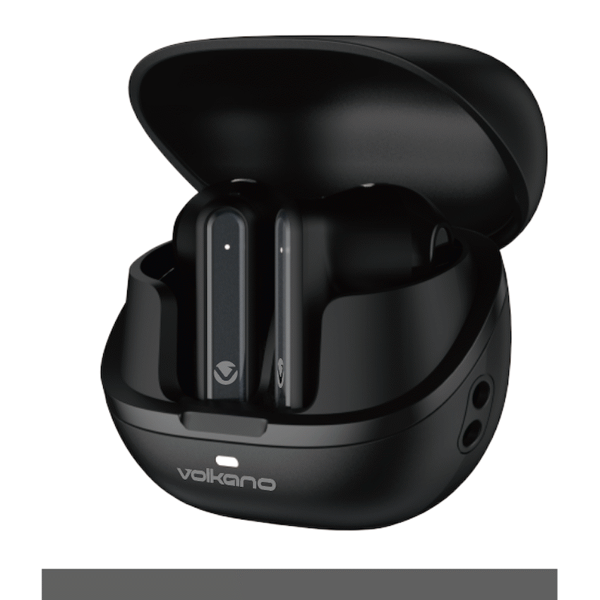 Volkano QuietFit - TWS Earphones with ANC & ENC- Black - image 2