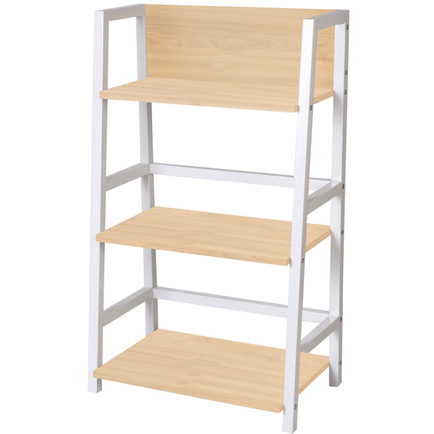 Everfurn Orchid Bookshelf with Powder-Coated Steel Frame - image 2
