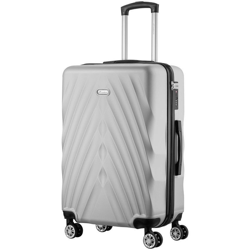 Travelwize Terra ABS 77cm 4-Wheel Spinner Luggage - Silver - image 2
