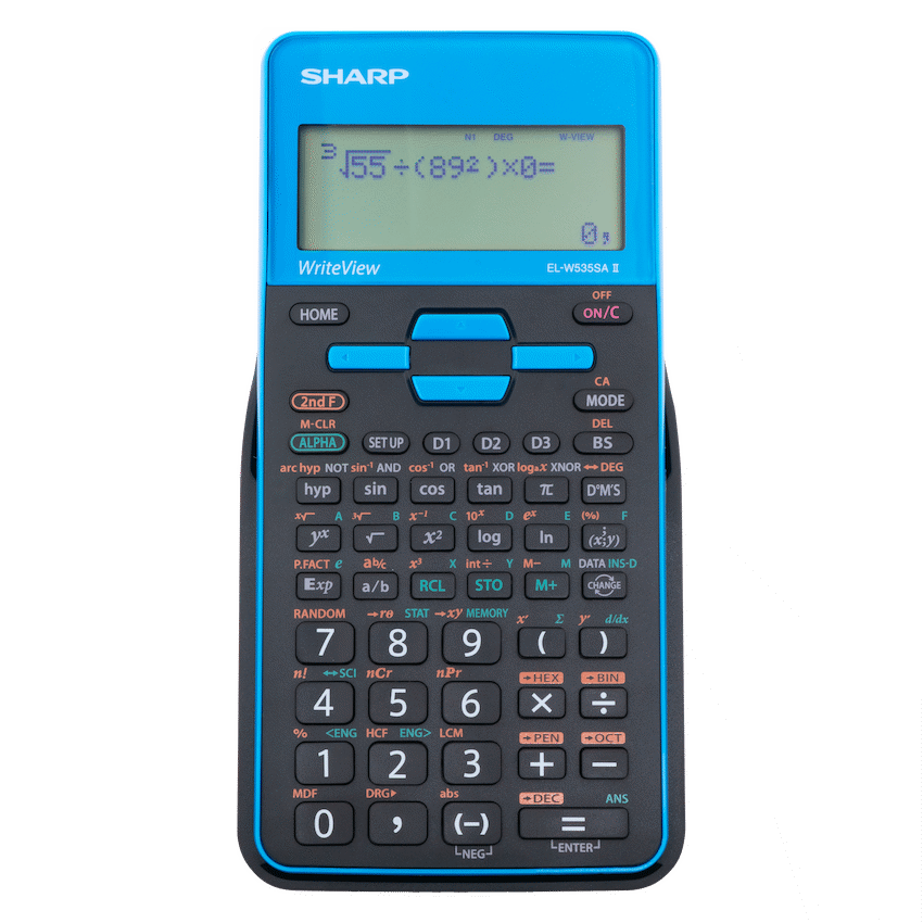 Sharp EL-W535SAII Blue Scientific Calculator - image 2