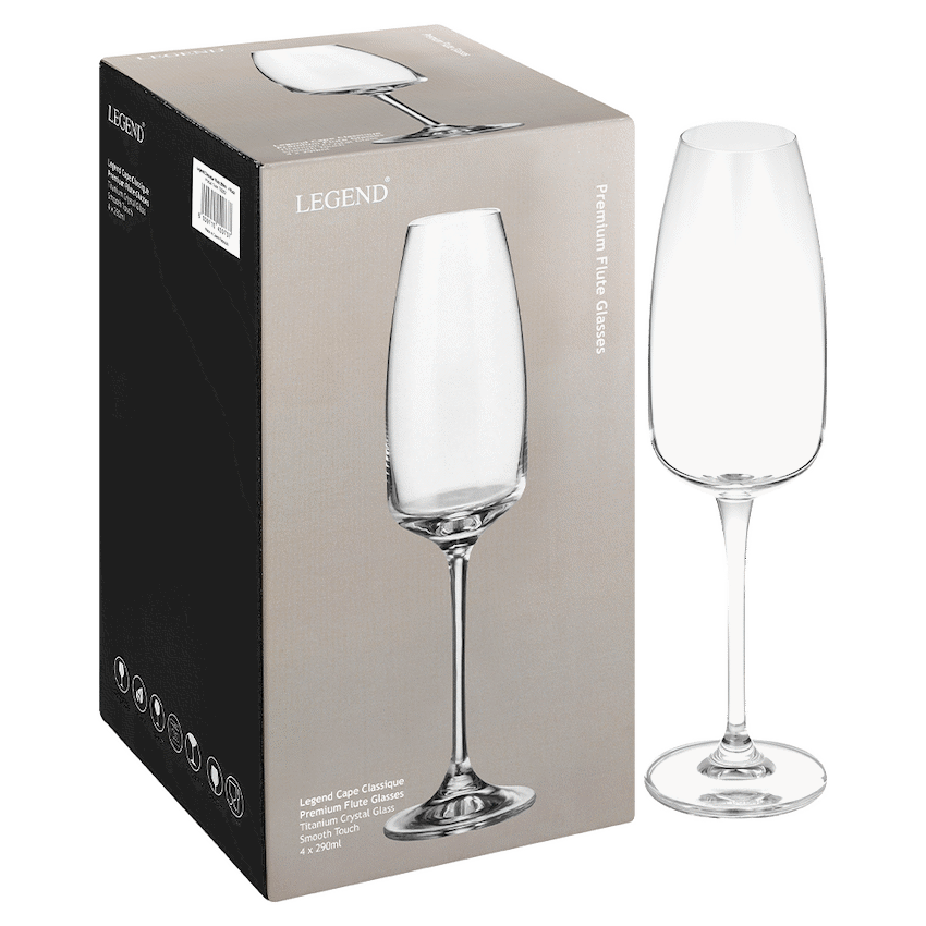 Legend Cape Classique Flute 290ml - 4pc set ( Order in Qty of 4) - image 2