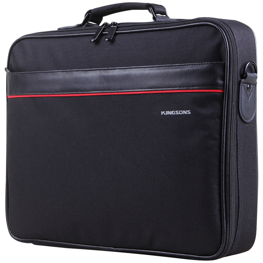 Kingsons 15.6" Black Shoulder Bag - Office Series - image 2