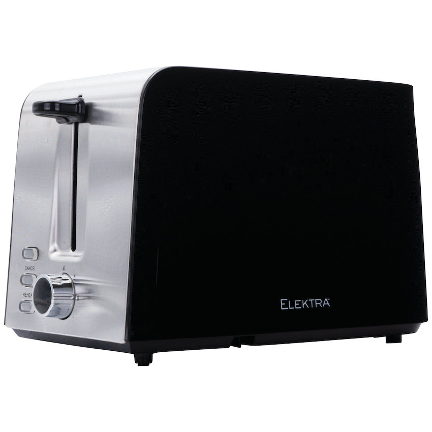Elektra - 2 Slice Toaster - Black - image 2