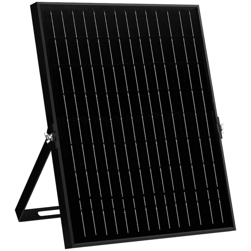 Ellies Nebula Series 300W Solar Flood Light  with 3CCT -BK - image 2
