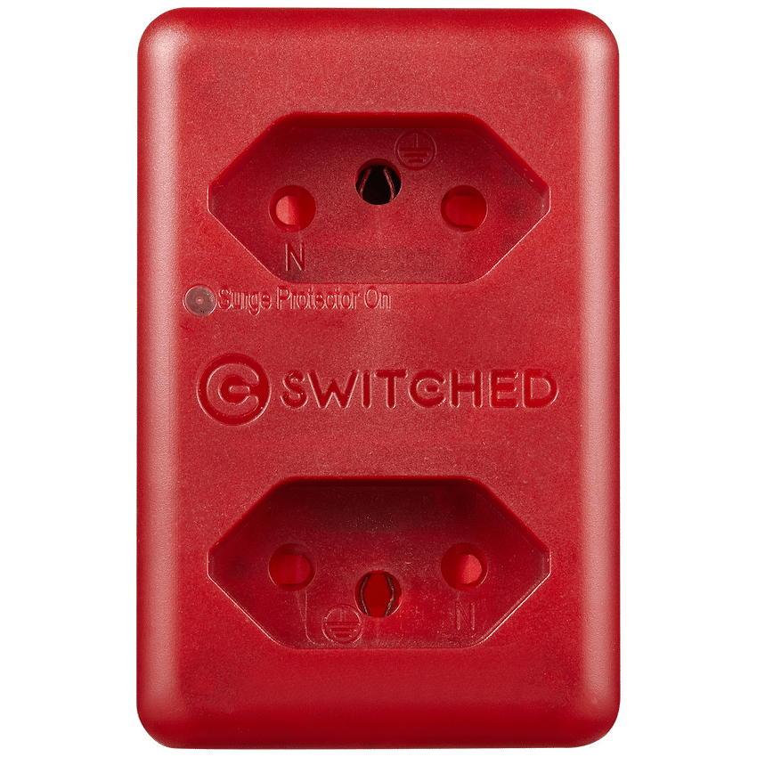 Switched High Surge 2-Way Network Router Safe Adaptor - image 2