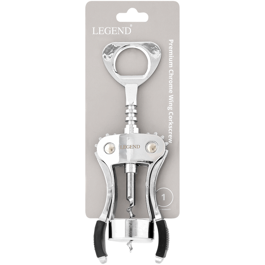 Legend Premium chrome winged corkscrew - image 2