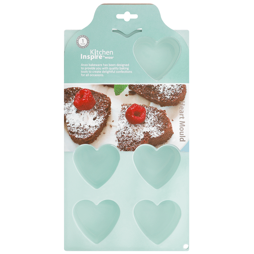 Kitchen Inspire Silicone Heart Mould - image 2