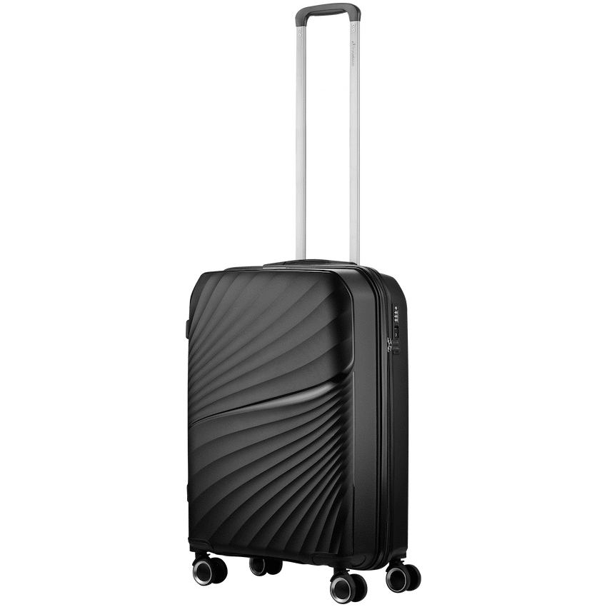 Travelwize Quartz PP 55cm 4-Wheel Spinner Luggage - Black - image 2
