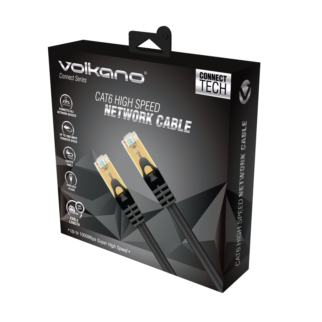 Volkano Connect series CAT6 Network Cable 10m