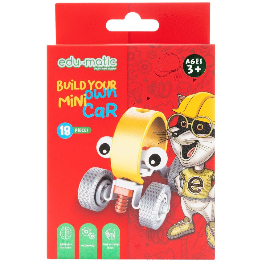 Edu-matic Flexi Build Mini Kit - Car - 18 pcs - image 2
