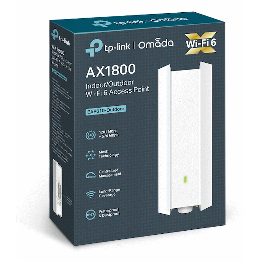 TP-Link EAP610 AX1800 Indoor/Outdoor Wi-Fi 6 Access Point - image 2