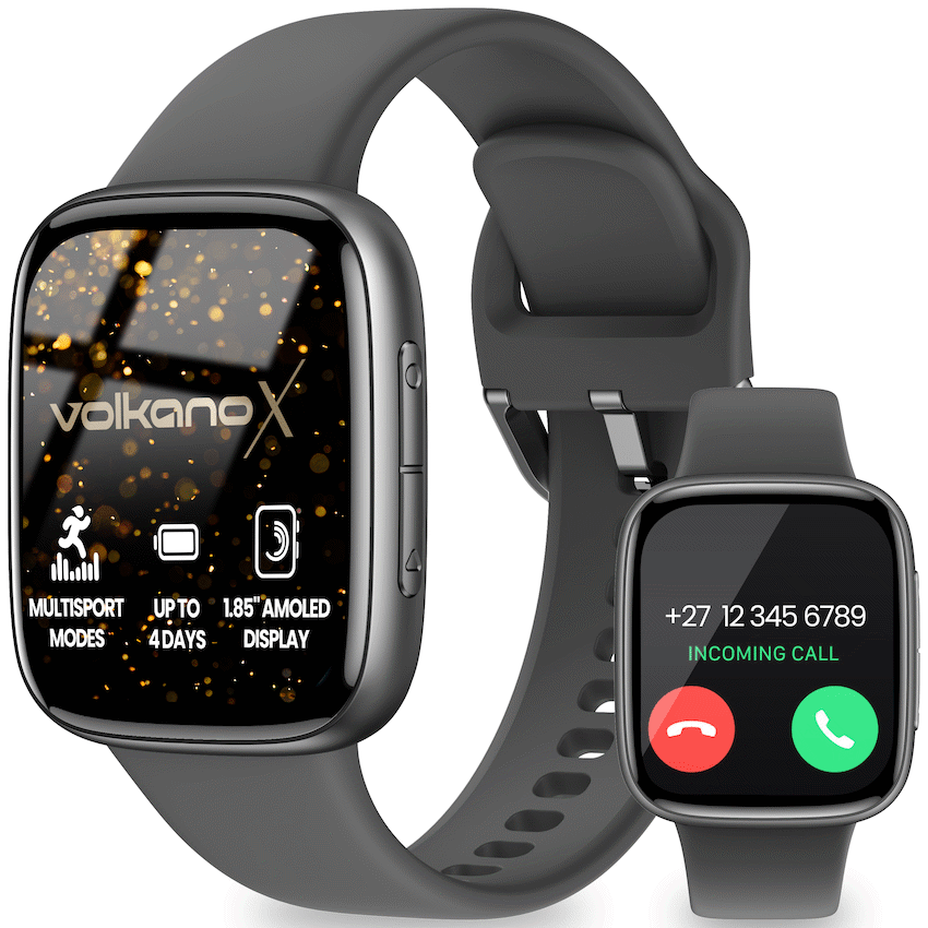 VolkanoX Solaris Series Fitness Smartwatch - Black - image 2