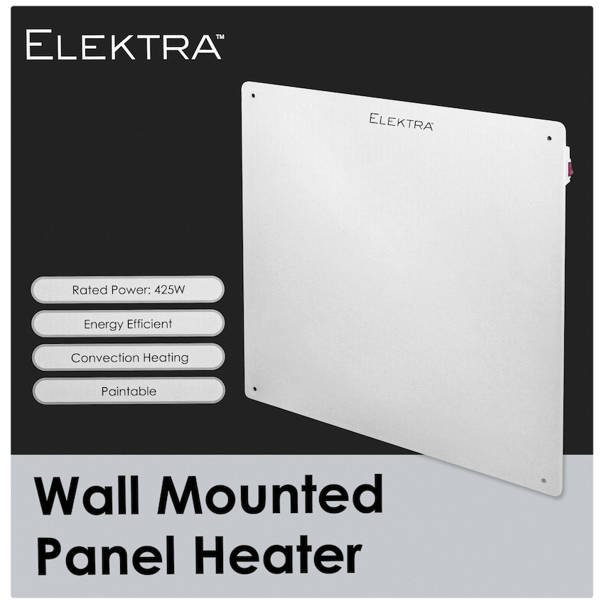 Elektra Wall Mountable Panel Heater - image 2