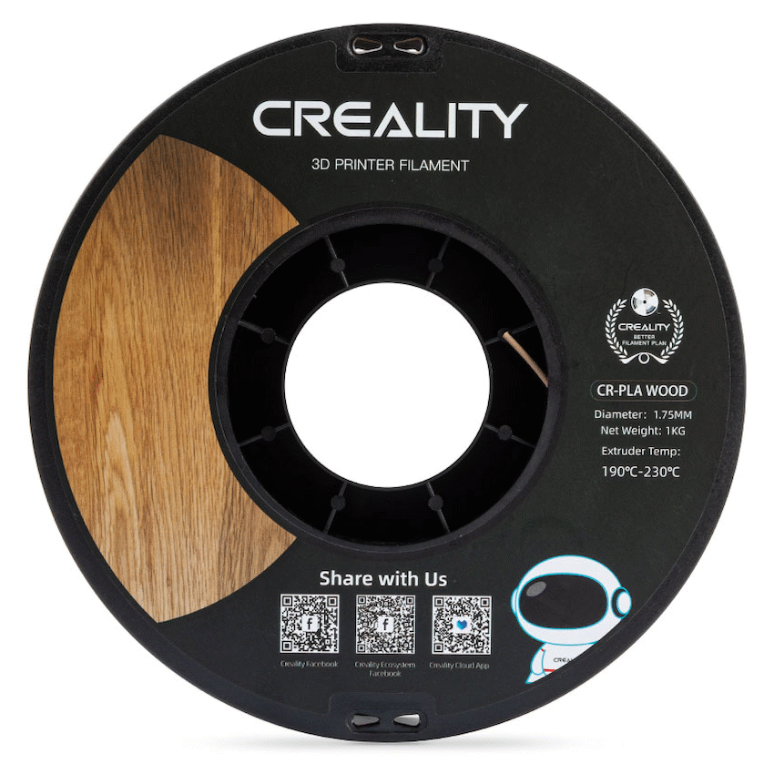 Creality Wood Filament White Pine 1kg - image 2