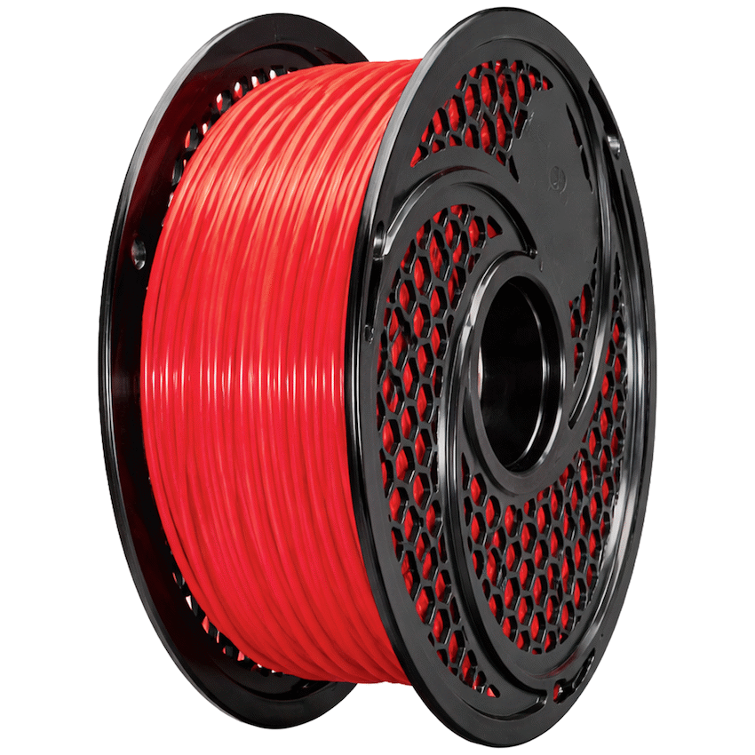 SA Filament PLA UV Neon Filament 1kg -  Fire Red - image 2